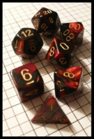 Dice : Dice - Dice Sets - Chessex Gemini Black Red w Gold 26433 - Ebay Sept 2010